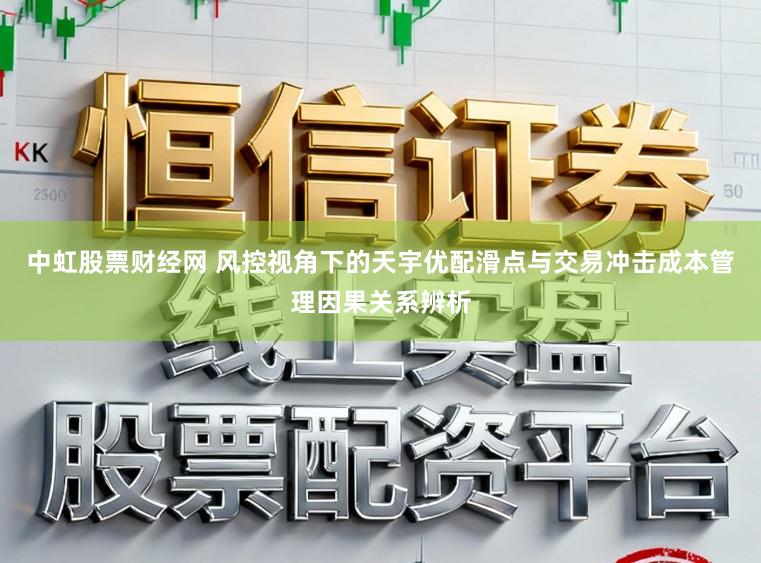 中虹股票财经网 风控视角下的天宇优配滑点与交易冲击成本管理因果关系辨析
