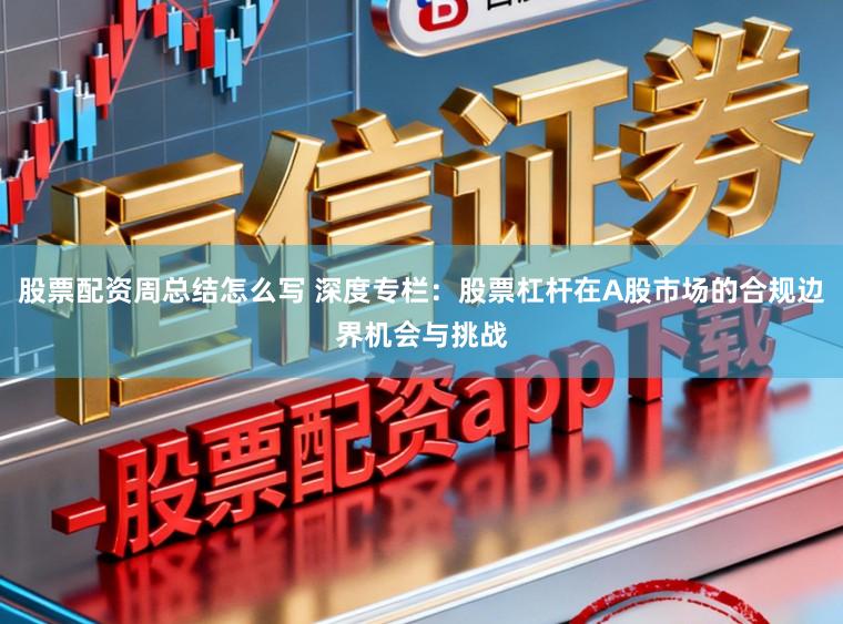 股票配资周总结怎么写 深度专栏：股票杠杆在A股市场的合规边界机会与挑战
